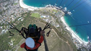 Signal Hill paragliding picture of Cape Town