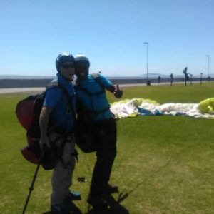 happy tandem landing in seapoint