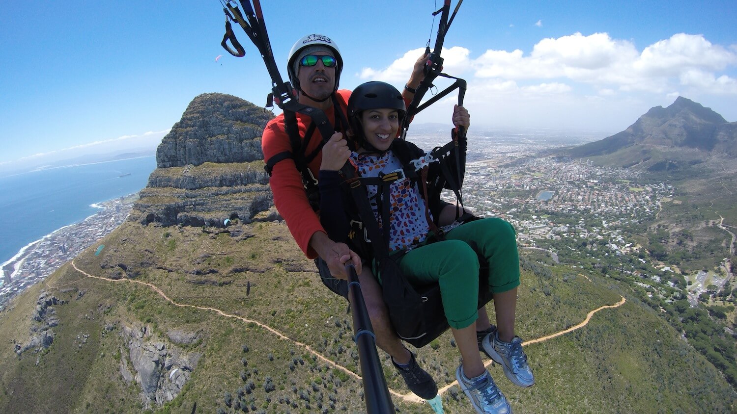 Tandem Paragliding Above Cape Town The Tandem Flight Co Cape Town